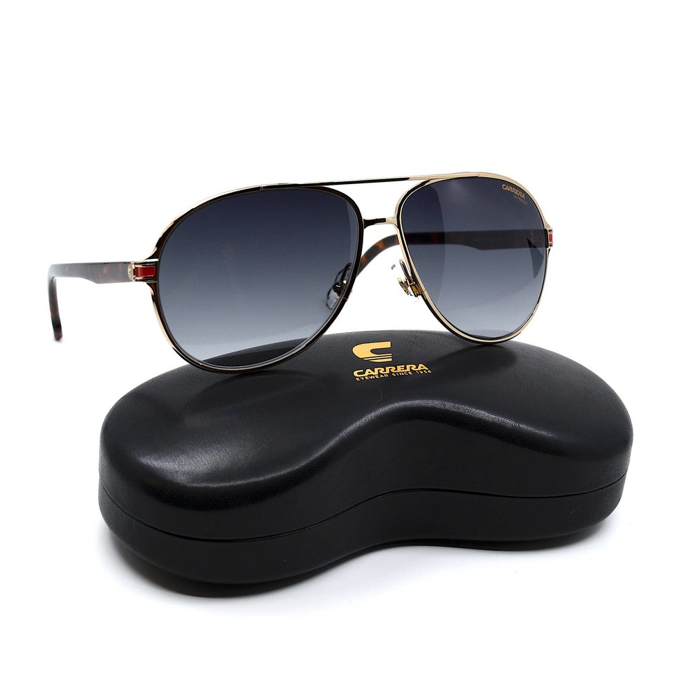 NEW CARRERA 1051/S 06J GOLD GREY AVIATOR AUTHENTIC SUNGLASSES